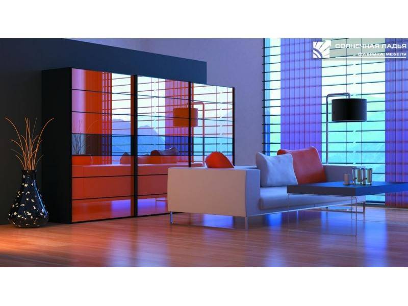 шкаф - купе для гостиной 21 в Нижневартовске