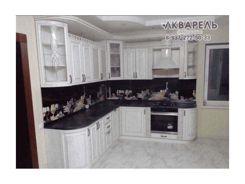 угловая кухня в пленке пвх в Нижневартовске