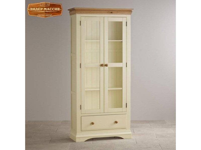 стеллаж-витрина нормандия из массива дуба в Нижневартовске