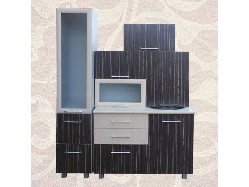 кухня с полуколонкой 1,5 м в Нижневартовске