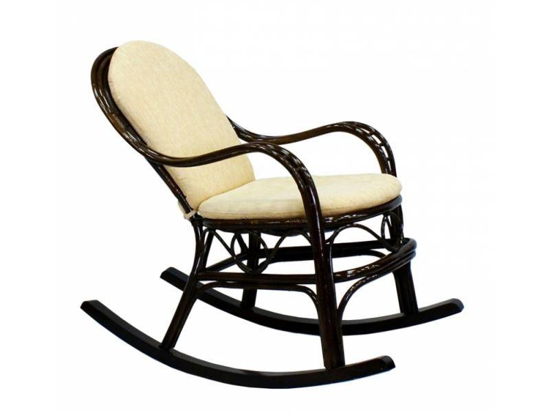 кресло-качалка marisa из натурального ротанга в Нижневартовске