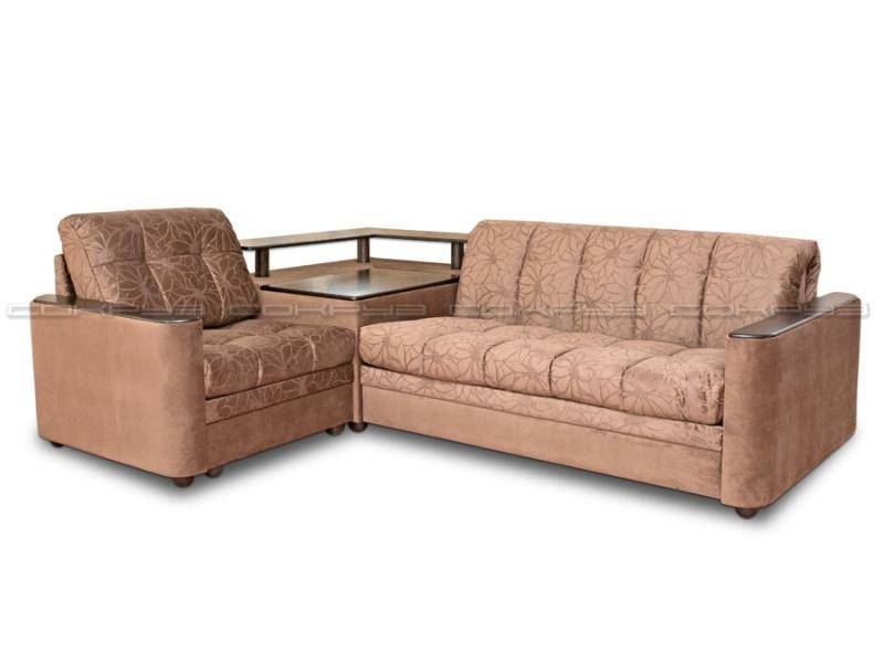 угловой диван со столом адриатика 2 в Нижневартовске