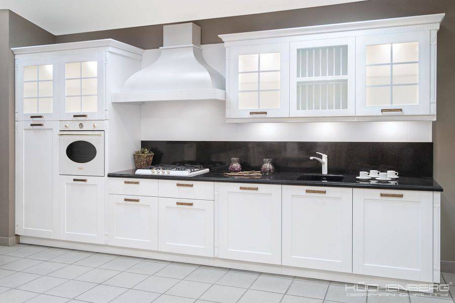 прямая белая кухня verona в Нижневартовске