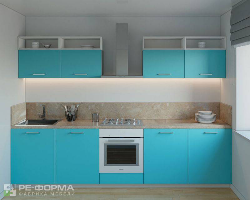 прямая кухня 029 в Нижневартовске