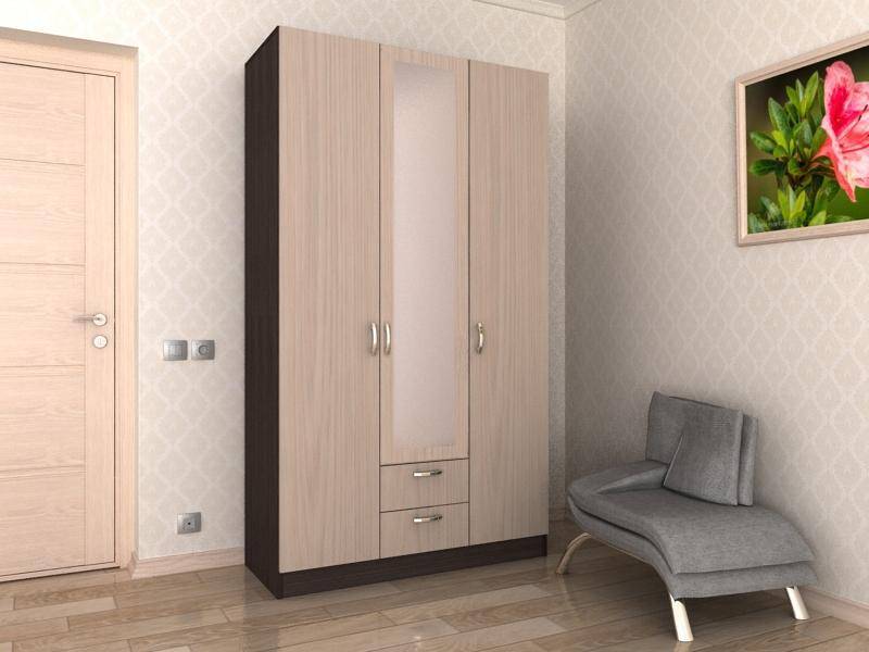 распашной шкаф 3 створки 2 в Нижневартовске