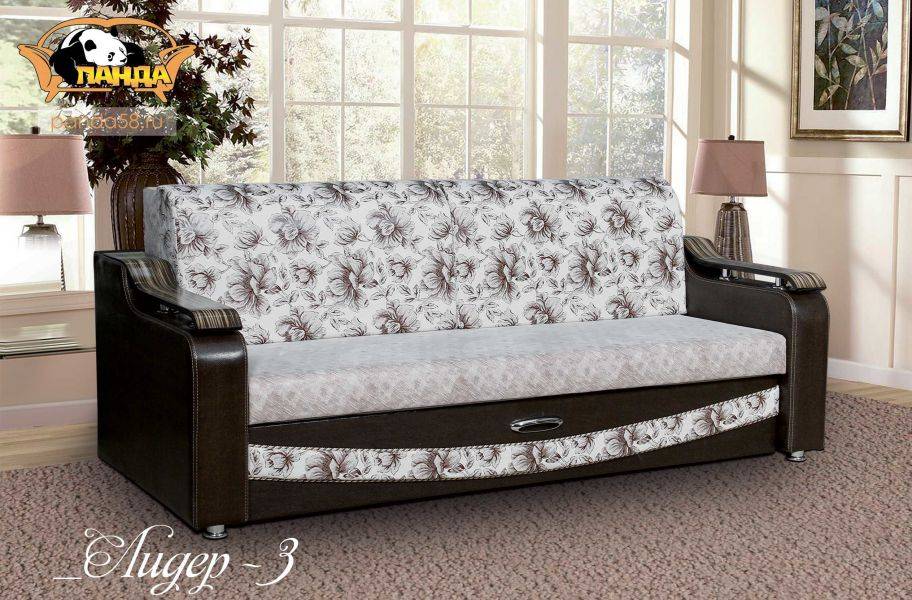 диван прямой лидер 3 в Нижневартовске