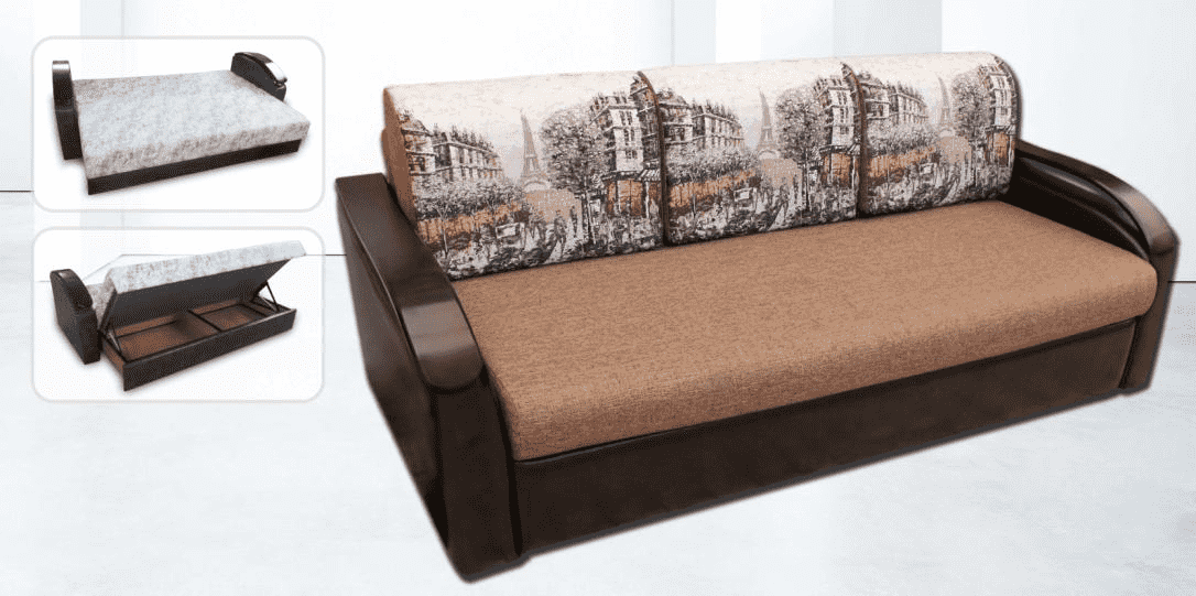 диван прямой престиж 3 в Нижневартовске