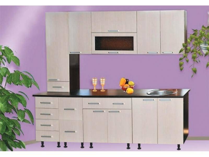 кухонный гарнитур прямой ева-13 в Нижневартовске