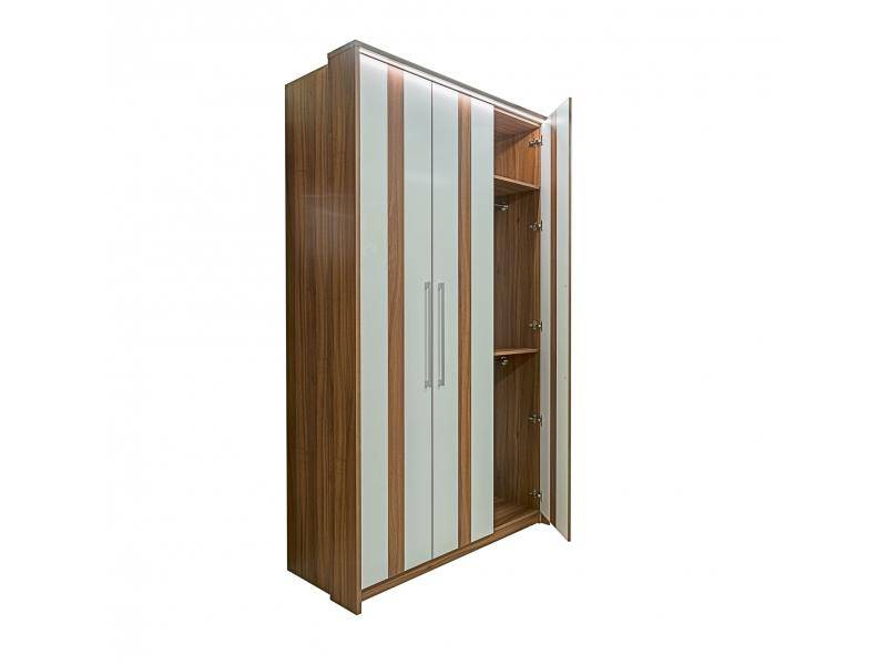 шкаф с распашными фасадами комби в Нижневартовске