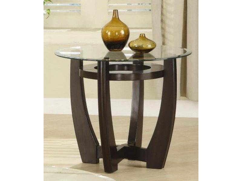 стол журнальный, деревянный, круглый-1683w в Нижневартовске