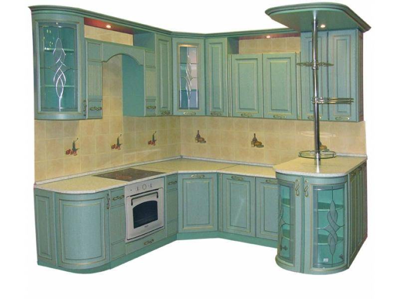 кухня угловая патина кантри в Нижневартовске