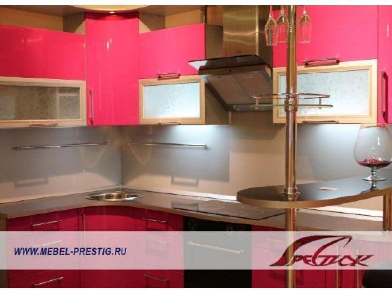 кухонный гарнитур угловой барби в Нижневартовске