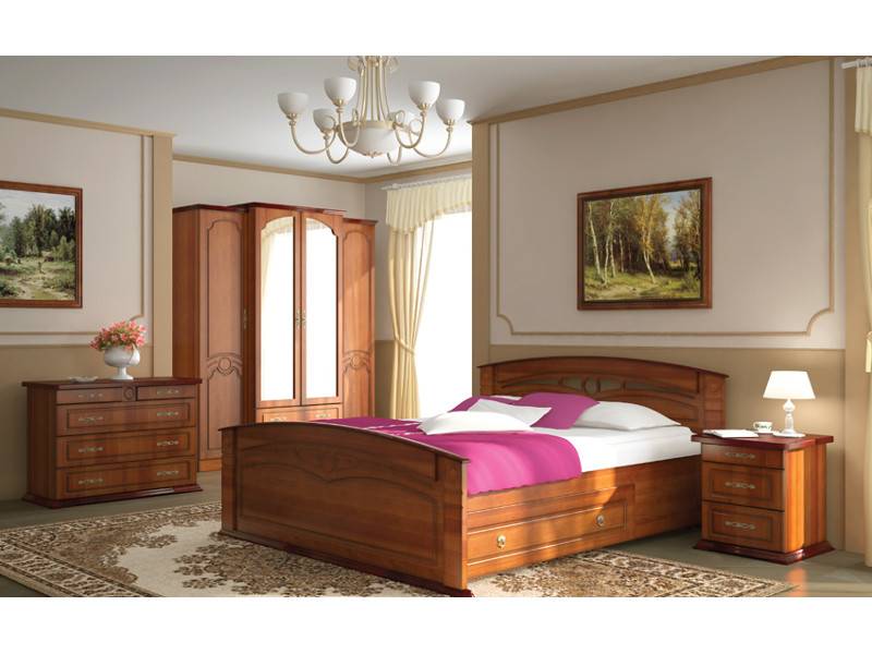 спальный гарнитур палермо ит орех в Нижневартовске