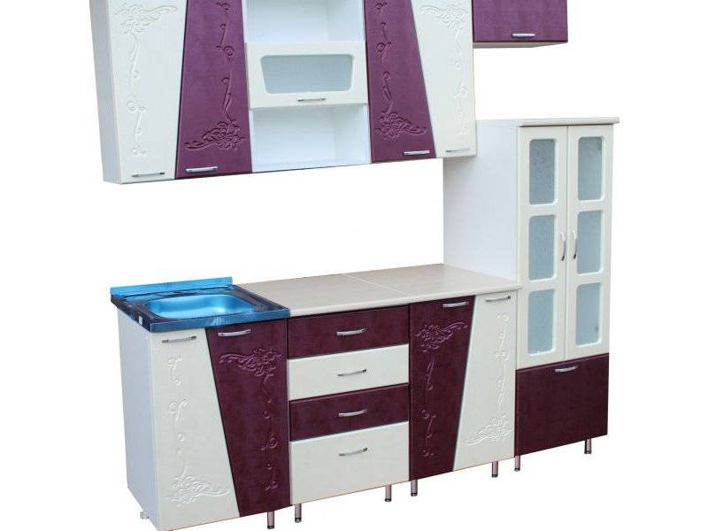 кухня мираж 2,0м мдф с рисунком в Нижневартовске