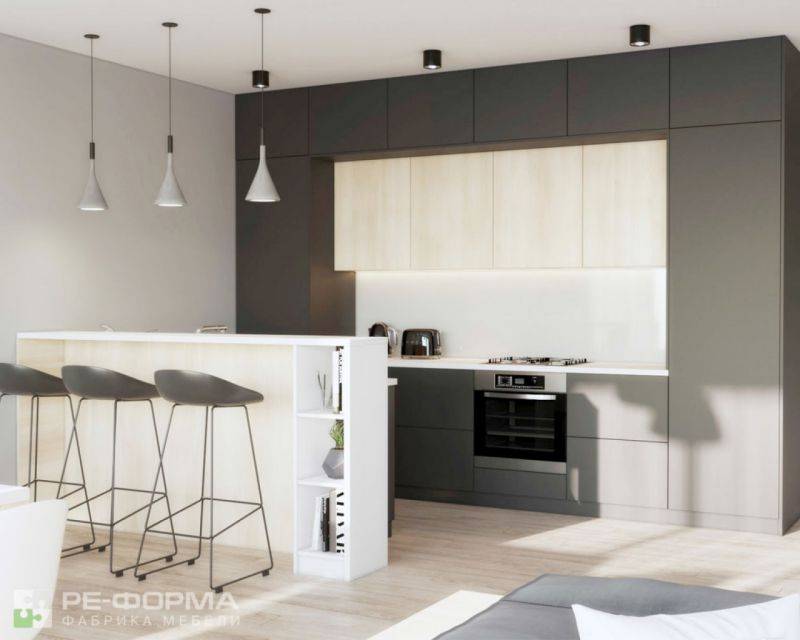 стильная кухня 049 в Нижневартовске