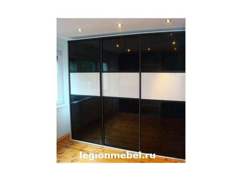 черно-белый шкаф-купе в Нижневартовске