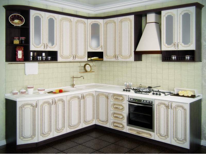 кухонный гарнитур угловой моника дуб в Нижневартовске