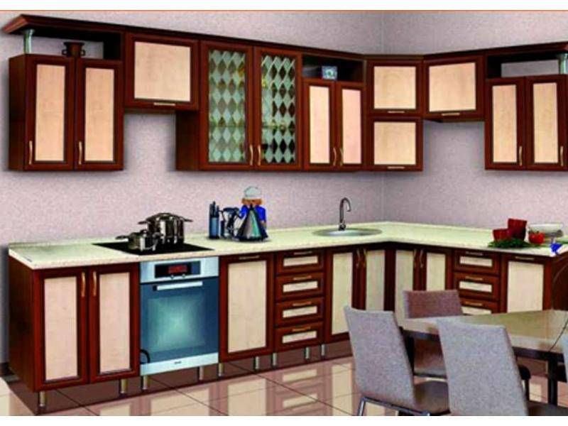 кухня с рамочным фасадом 3 в Нижневартовске