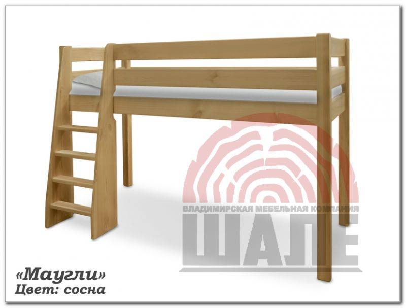 детская кровать-чердак маугли сосна в Нижневартовске