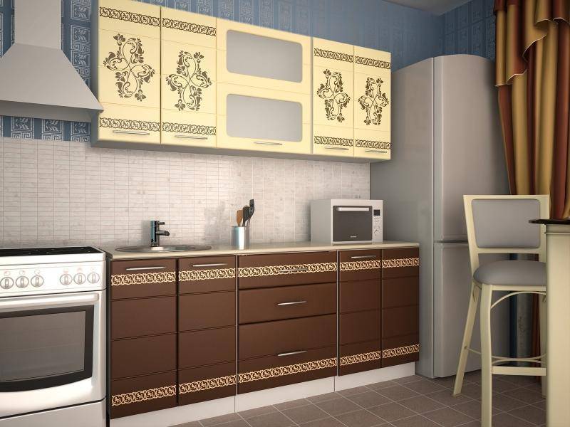 кухня прямая хохлома в Нижневартовске