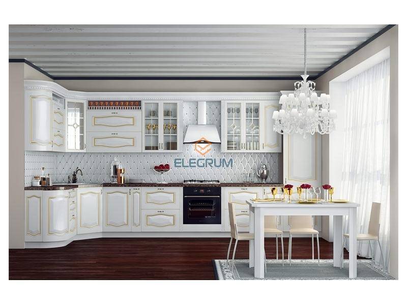 классическая угловая кухня в Нижневартовске