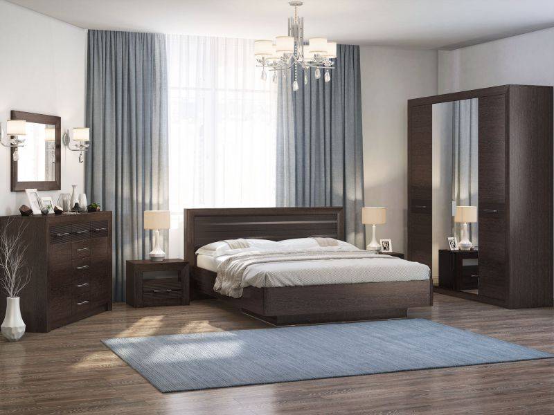спальный гарнитур ника венге в Нижневартовске