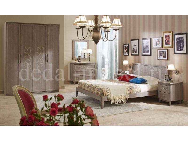 светлый спальный гарнитур лотос в Нижневартовске