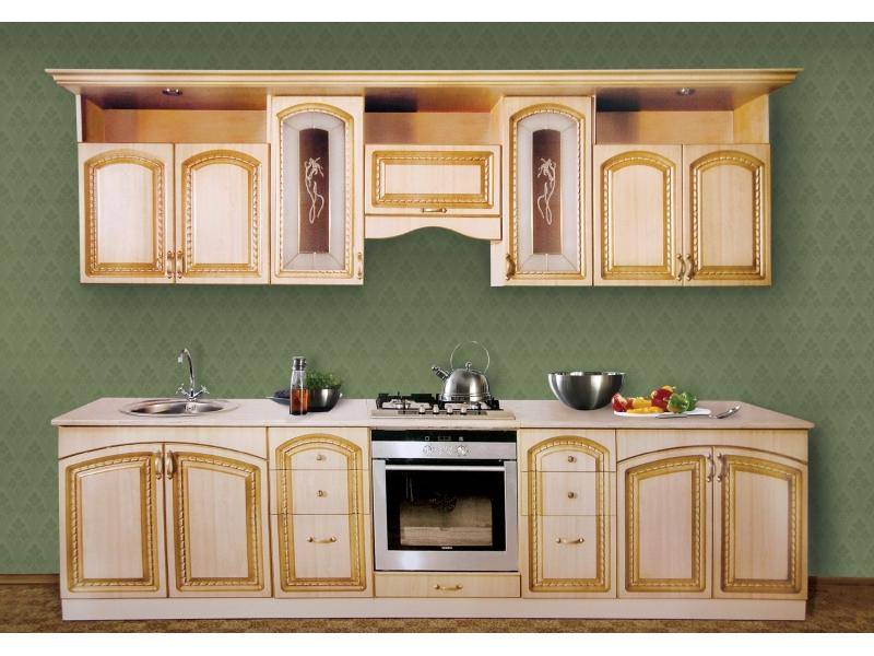 кухонный гарнитур прямой виктория в Нижневартовске