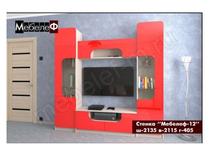 стенка для гостиной мебелеф-12 в Нижневартовске