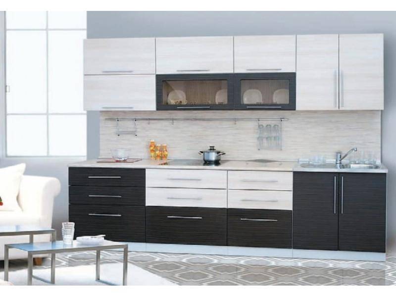 кухонный гарнитур прямой мега-2 в Нижневартовске