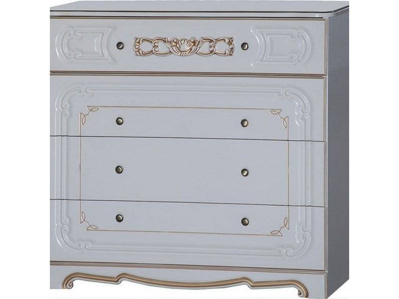 комод азалия белый матовый в Нижневартовске