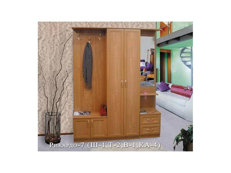 недорогой шкаф в прихожую рикардо 7 в Нижневартовске