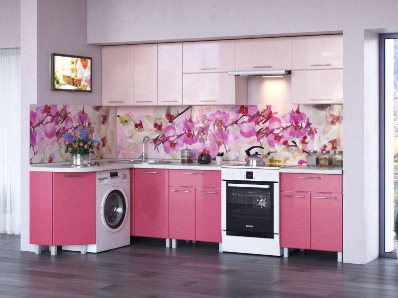 кухня ирина пурпурный/розовый в Нижневартовске