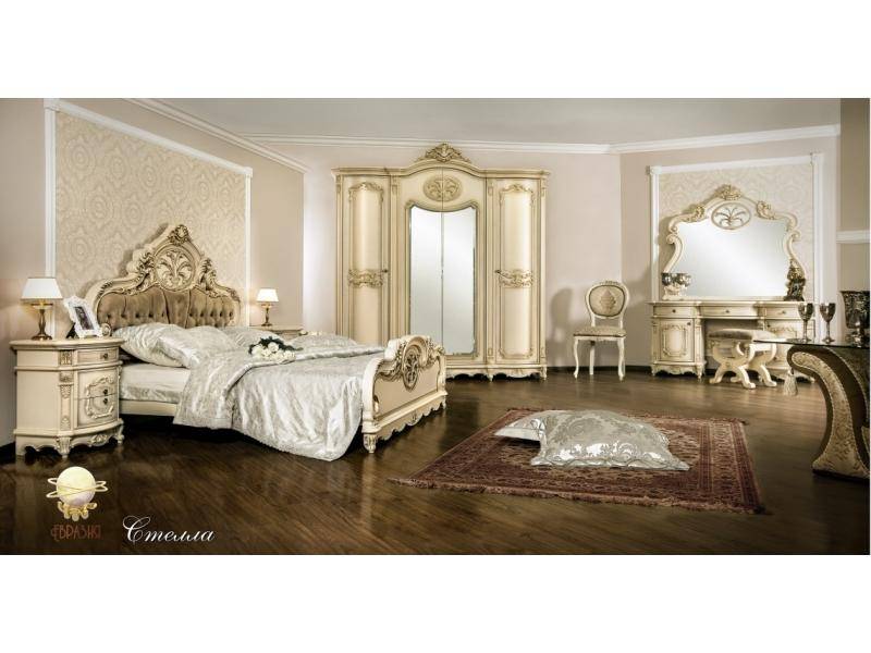 спальня стелла-классик с 4-дв шкафом в Нижневартовске