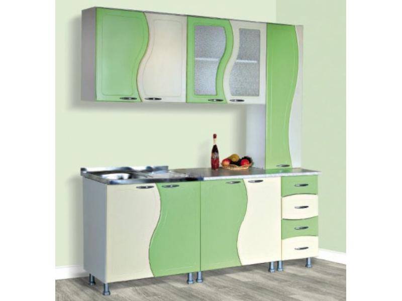 кухонный гарнитур прямой волна в Нижневартовске