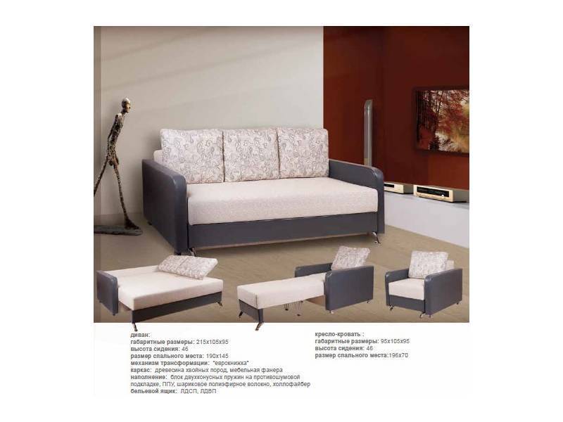 диван прямой селена в Нижневартовске
