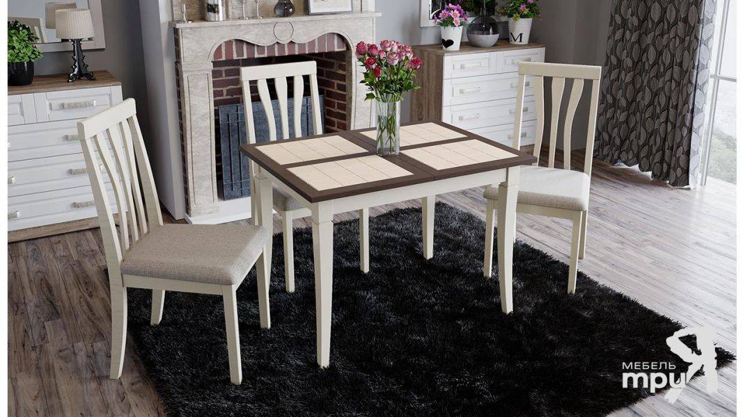 стол обеденный марракеш с плиткой в Нижневартовске