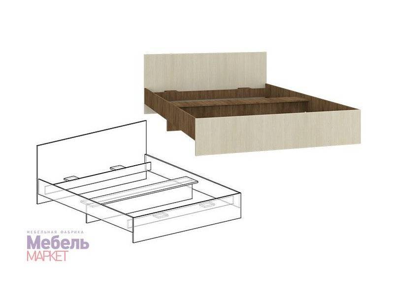 кровать светлана с прямой спинкой в Нижневартовске