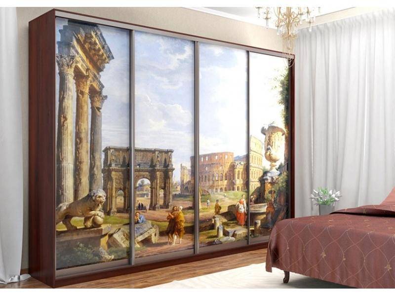 шкаф с фотопечатью купе-11 в Нижневартовске