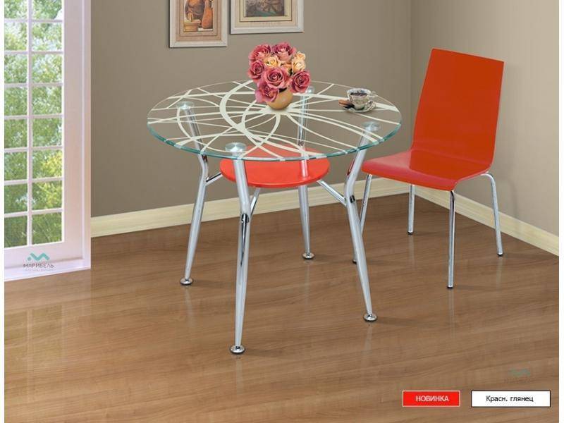 стол обеденный из стекла 1с в Нижневартовске