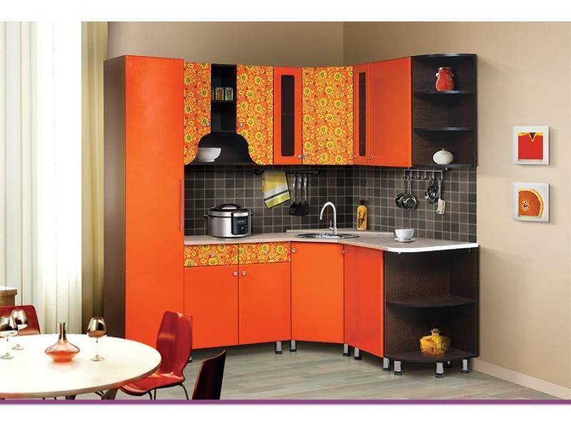 кухня хохлома мдф в Нижневартовске