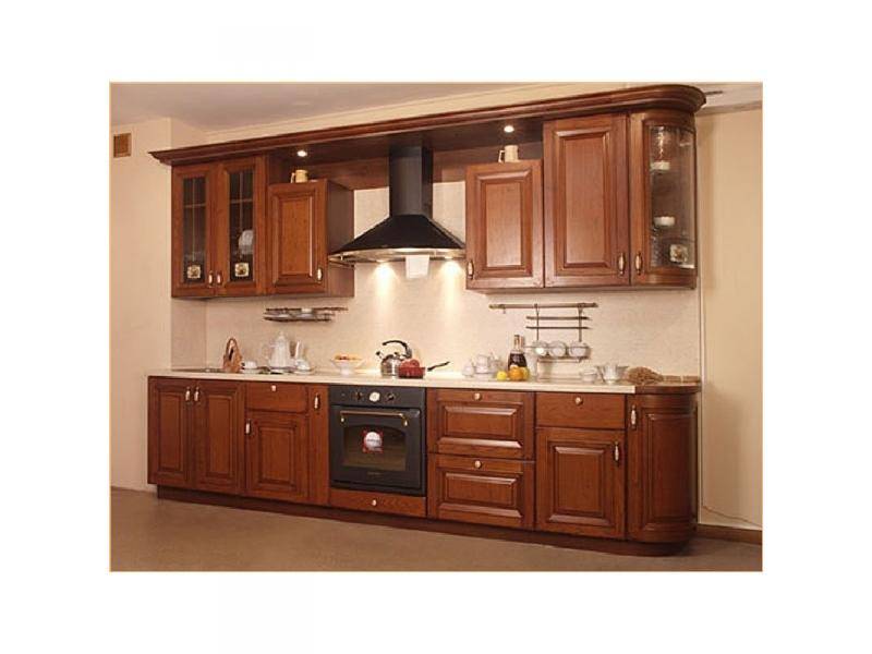 кухонный гарнитур прямой массив в Нижневартовске