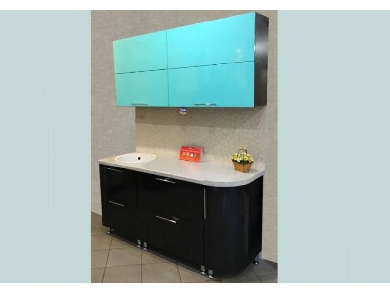 кухня фасады гнутые мдф глянец в Нижневартовске