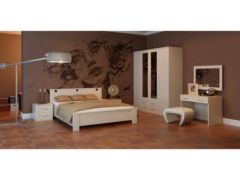 спальный гарнитур олимпия дуб белфорд в Нижневартовске