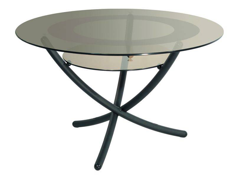 стол журнальный дуэт 4 черный/тонированное в Нижневартовске