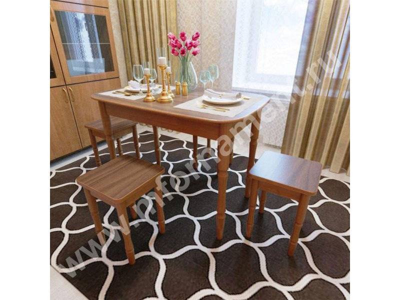 стол овал мдф 16мм в Нижневартовске