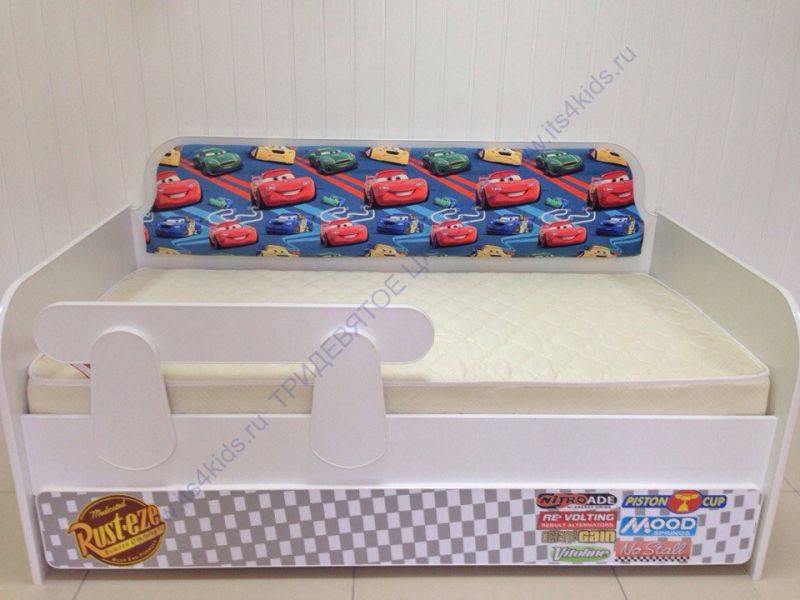 тахта детская с бортиком тачки для мальчиков в Нижневартовске