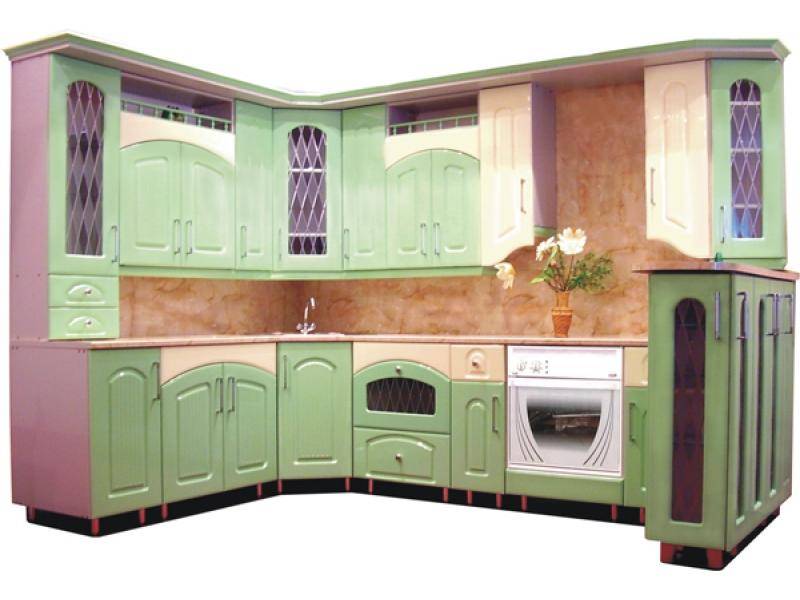 кухня золушка крашеная глянцевая мдф в Нижневартовске