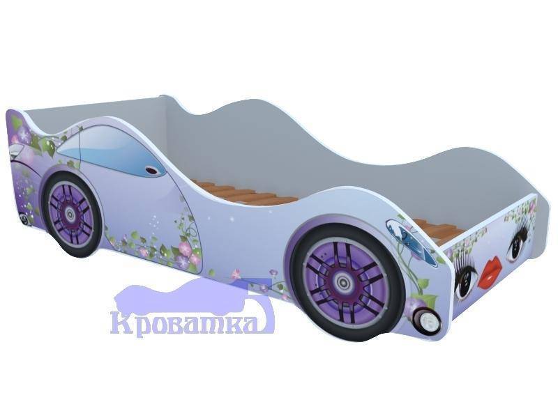 кровать-машинка сирень в Нижневартовске