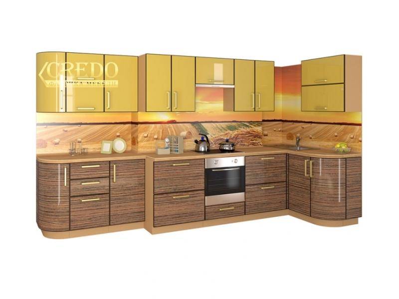 кухня угловая итальянский пластик в Нижневартовске